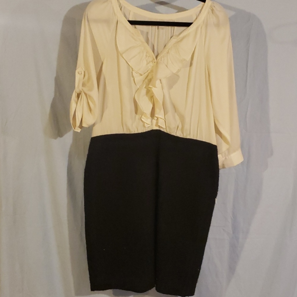 Two tone work dress